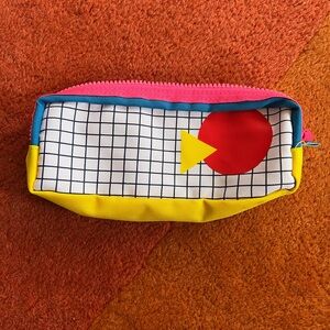 Colorful Geometric Pencil Case 90's